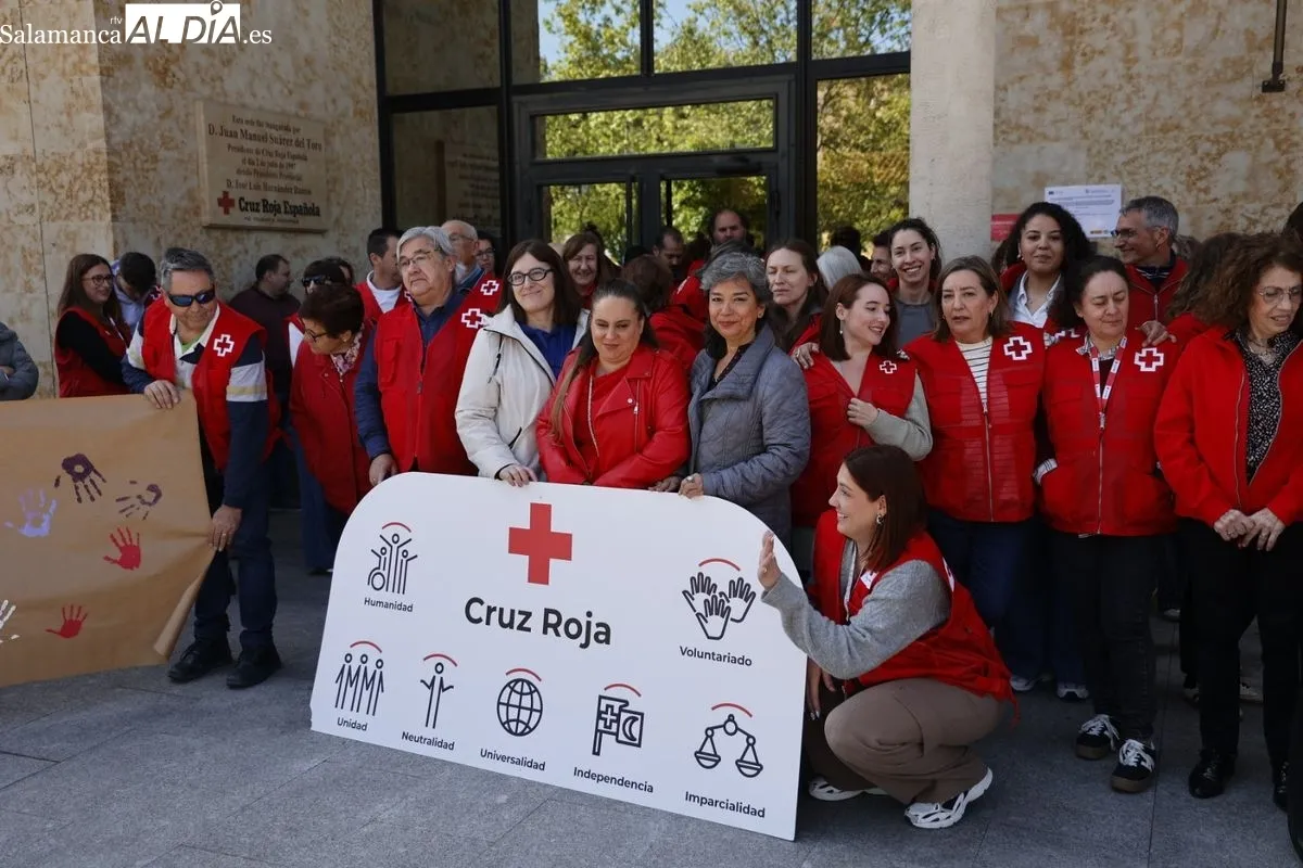 Acto del Día Mundial de la Cruz Roja en Salamanca. Foto de David Sañudo