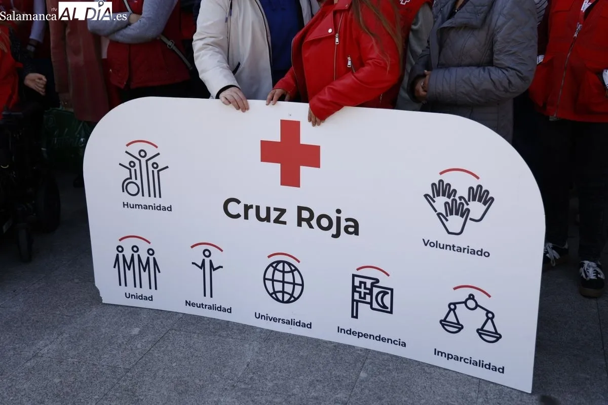 Acto del Día Mundial de la Cruz Roja en Salamanca. Foto de David Sañudo