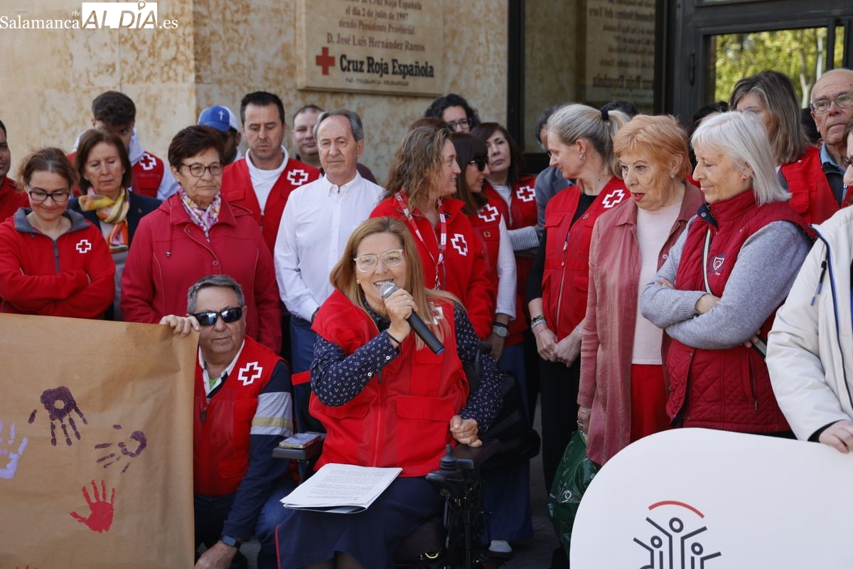 VÍDEO y FOTOS | Día Mundial de la Cruz Roja en Salamanca