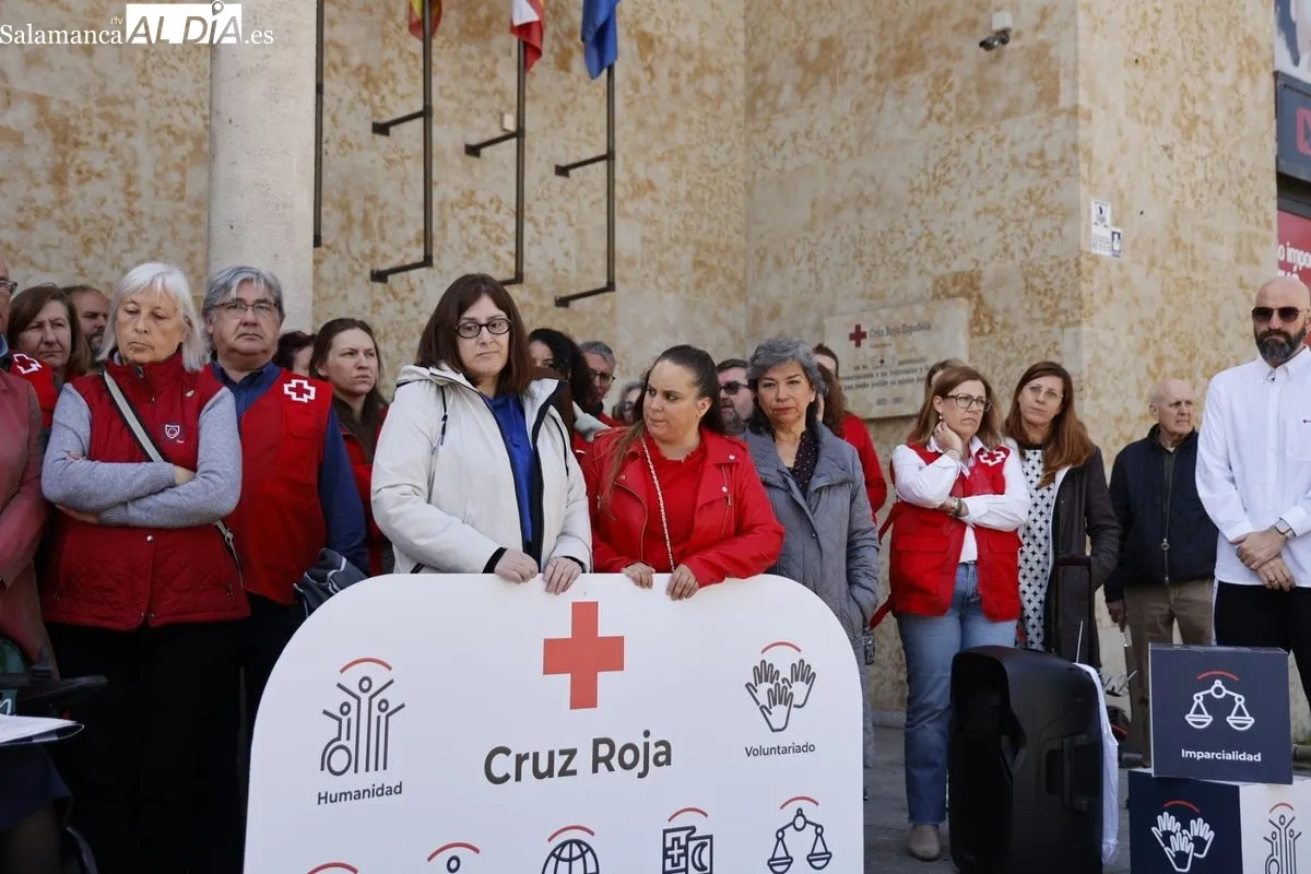 Acto del Día Mundial de la Cruz Roja en Salamanca. Foto de David Sañudo
