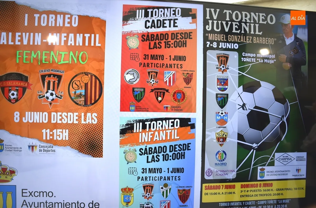 Foto 2 - Uno Femenino, novedad en los Torneos de fin de curso del Ciudad Rodrigo, que se jugar&aacute;n en La Muge