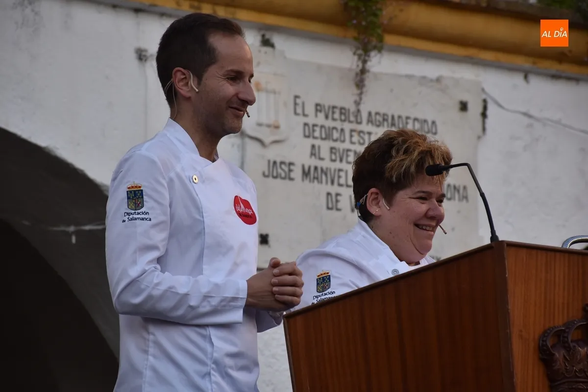 Foto 10 - Dori Ca&ntilde;amero abre la Feria dedicada a la &ldquo;exquisitez&rdquo; gastron&oacute;mica de Ciudad Rodrigo