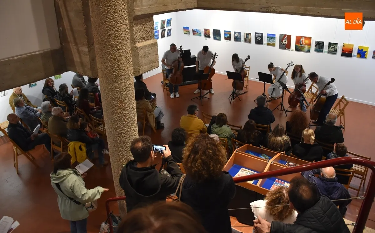 Foto 7 - Compositores cl&aacute;sicos gu&iacute;an la audici&oacute;n de los alumnos de Violonchelo