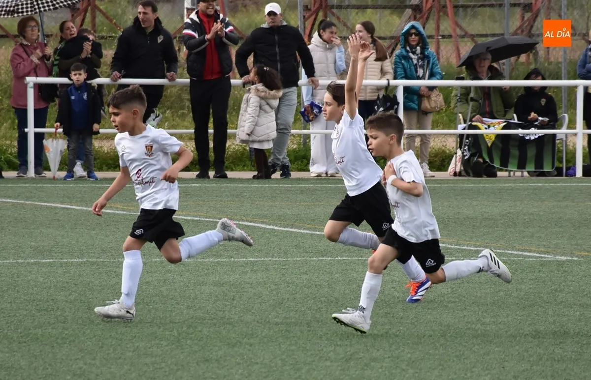 Foto 9 - El Jai Alai-Bol&iacute;var deja sin Liga Prebenjam&iacute;n al Ciudad Rodrigo CF... pero no sin fiesta