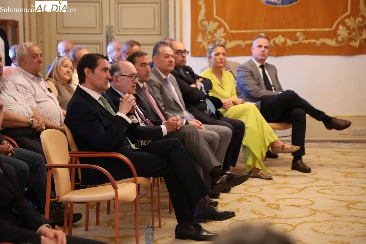 Presentación del ambicioso proyecto energético que se va a desarrollar en Salamanca. Foto de David Sañudo