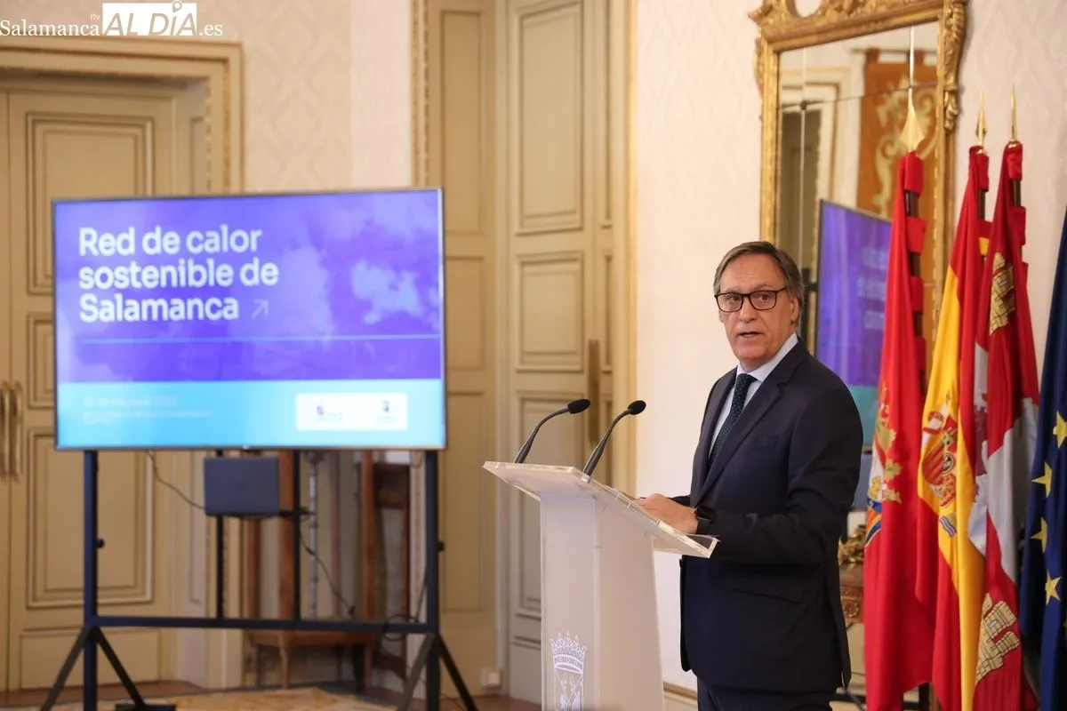 Presentación del ambicioso proyecto energético que se va a desarrollar en Salamanca. Foto de David Sañudo