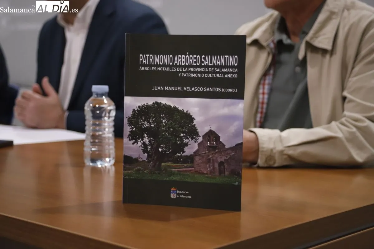 Presentación en el Palacio de la Salina del libro 'Patrimonio Arbóreo Salmantino'. Foto de Ángel Puma