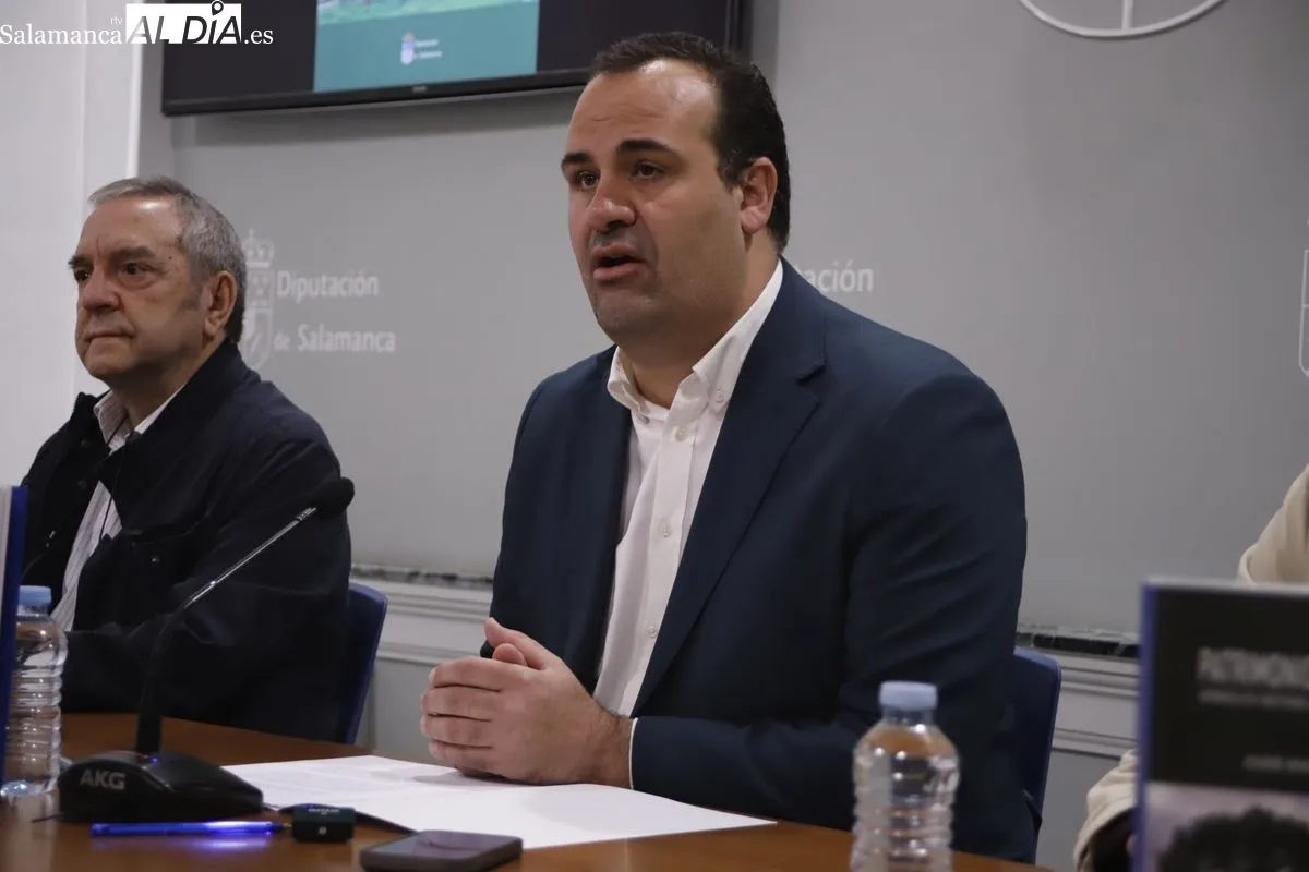 Presentación en el Palacio de la Salina del libro 'Patrimonio Arbóreo Salmantino'. Foto de Ángel Puma