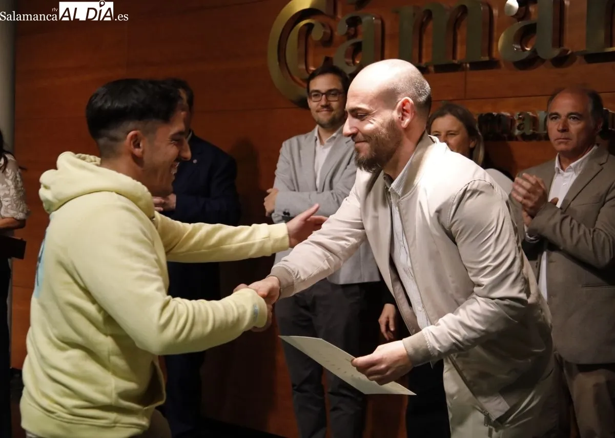 Entrega de diplomas a los finalistas del V Concurso de Cocina con Ibérico. Foto de David Domínguez