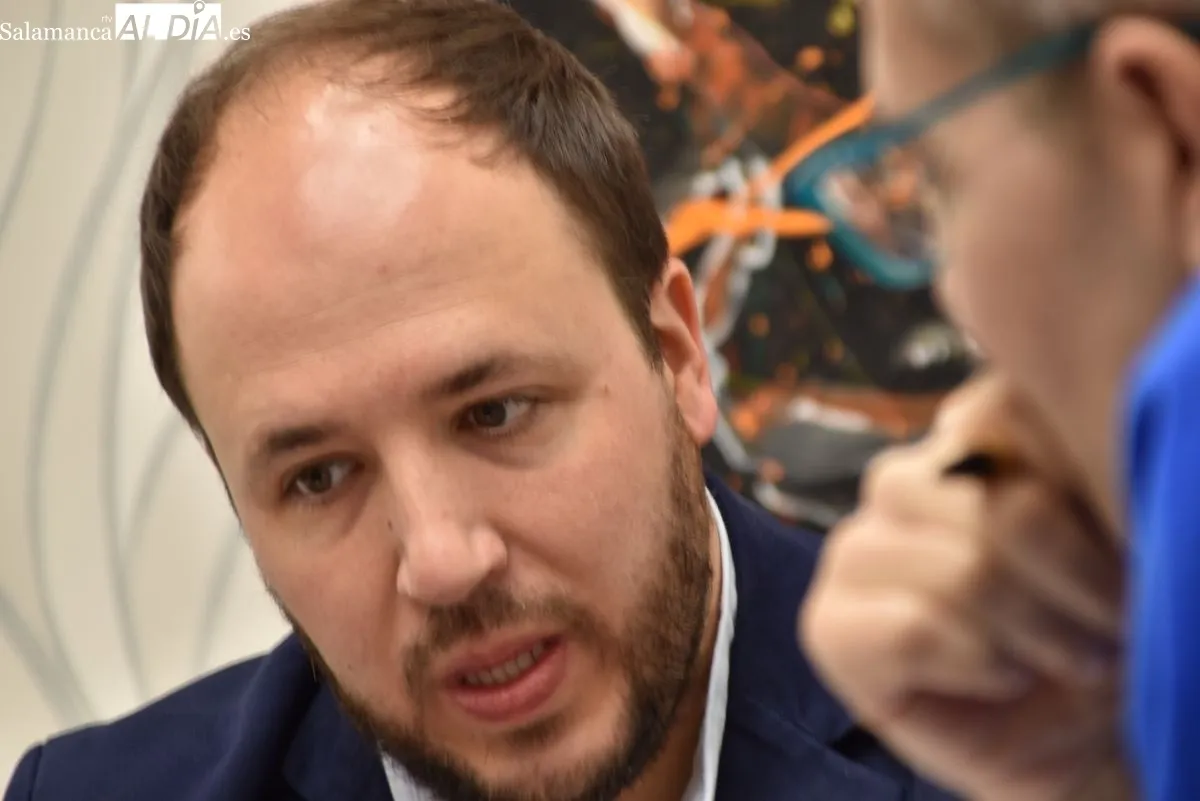 Diego Matos, presidente de la Asociación Salmantina de Periodistas (ASPE)