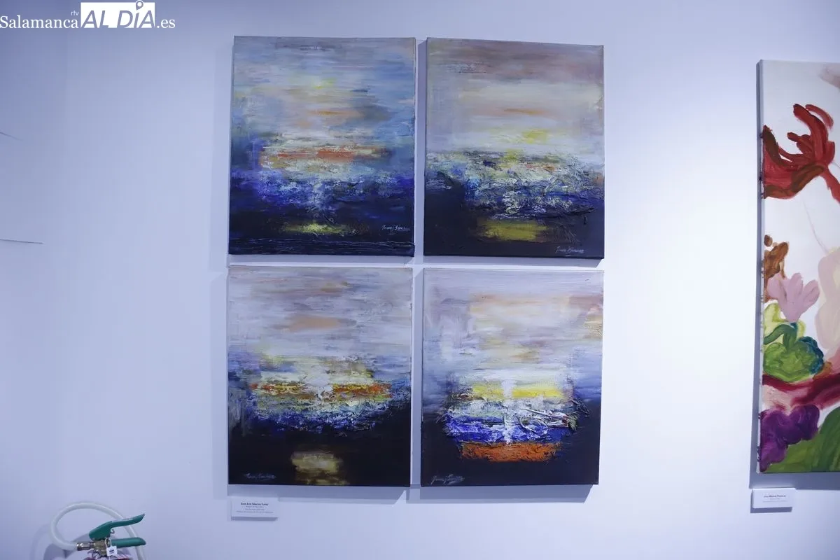 Inauguración de la exposición 'Lienzos de luz y sombra'. Fotos: Ángel Puma