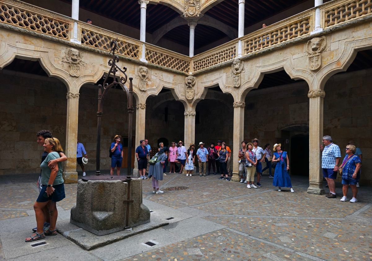 Patio de la Casa de las Conchas