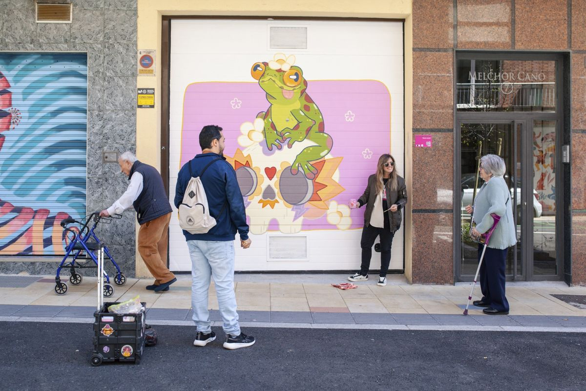 Ganador del concurso de fotografía de la Galería Urbana Barrio del Oeste