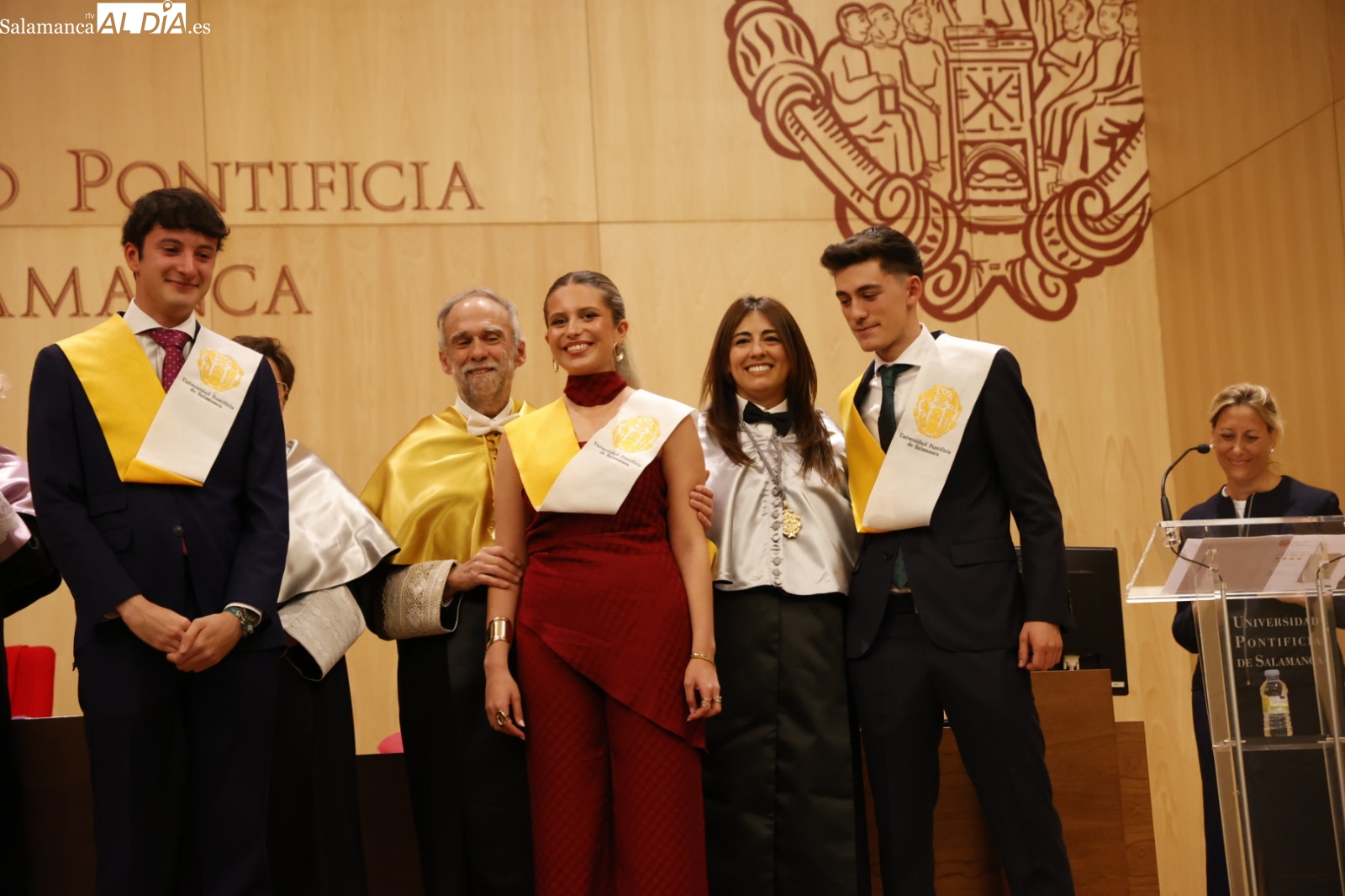 Graduación de Enfermería en la Universidad Pontificia de Salamanca