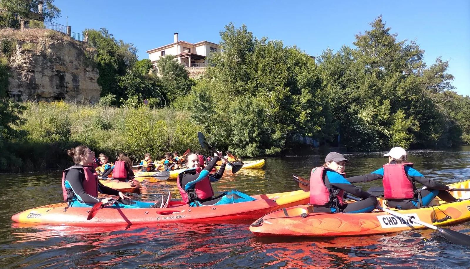 Foto 9 - Concluye el nuevo finde Multiaventura de la Diputaci&oacute;n que ha albergado Mir&oacute;briga