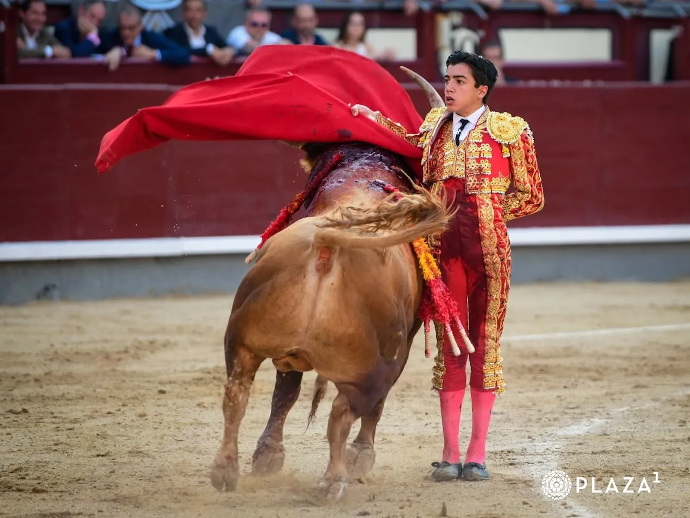Mató de gran estocada al tercer intento el segundo | FOTO: @LasVentas