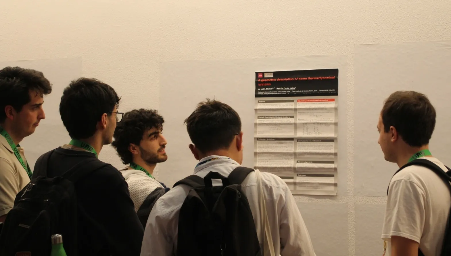 Foto 5 - Jaime Bajo compite en la Final mundial del certamen de F&iacute;sica m&aacute;s importante a nivel universitario