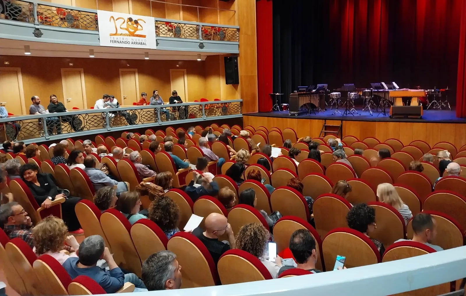 Foto 2 - El Grupo de Percusi&oacute;n del Conservatorio Profesional de Salamanca encandila a los mirobrigenses