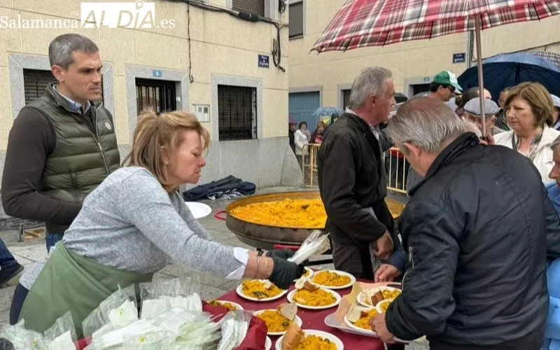 Paellada de San Isidro en Cantalpino