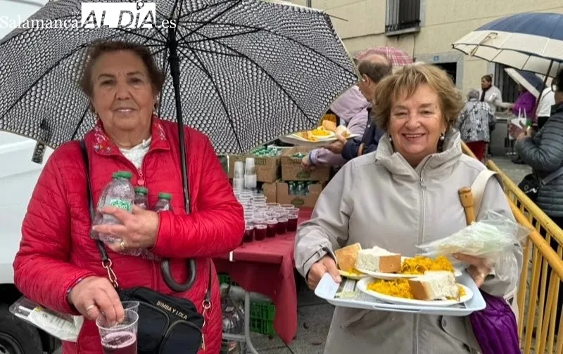 Paellada de San Isidro en Cantalpino