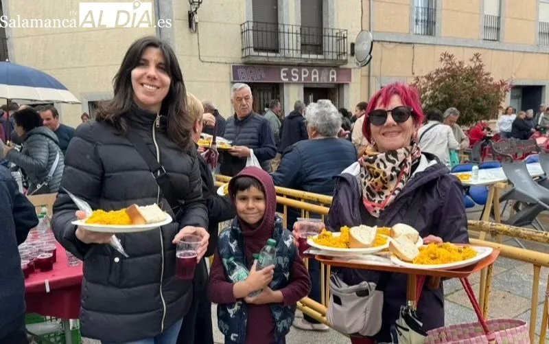 Paellada de San Isidro en Cantalpino