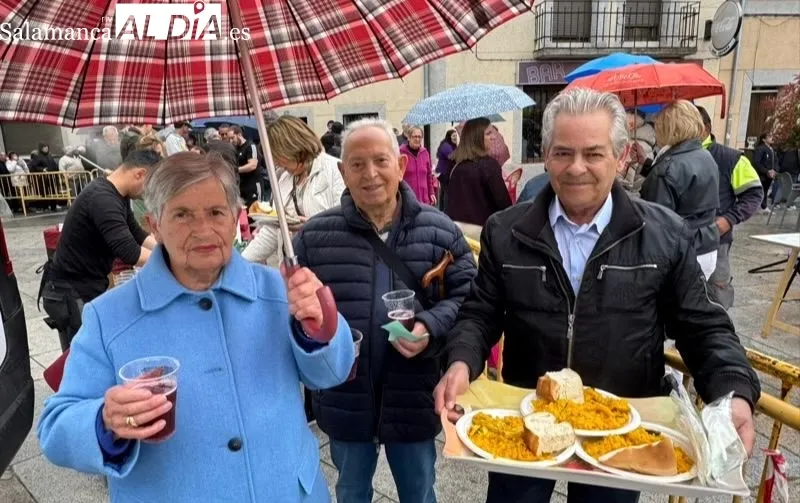 Paellada de San Isidro en Cantalpino