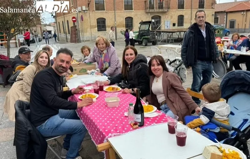 Paellada de San Isidro en Cantalpino
