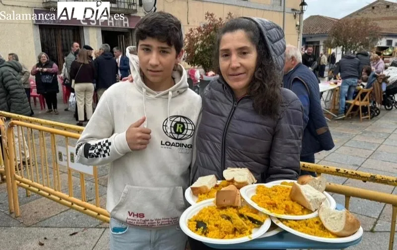 Paellada de San Isidro en Cantalpino