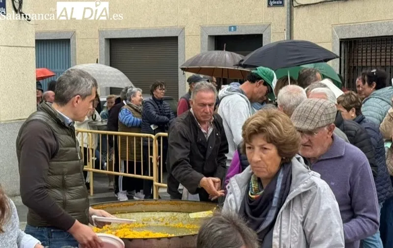 Paellada de San Isidro en Cantalpino