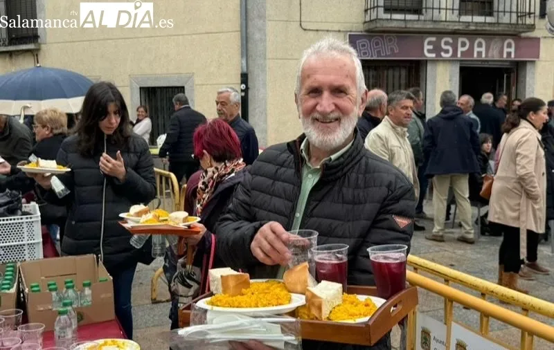 Paellada de San Isidro en Cantalpino