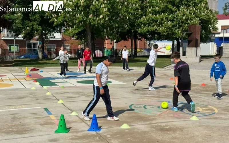 Día de la Educación Física en la Calle en Peñaranda