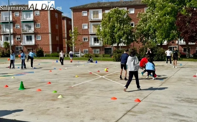 Día de la Educación Física en la Calle en Peñaranda
