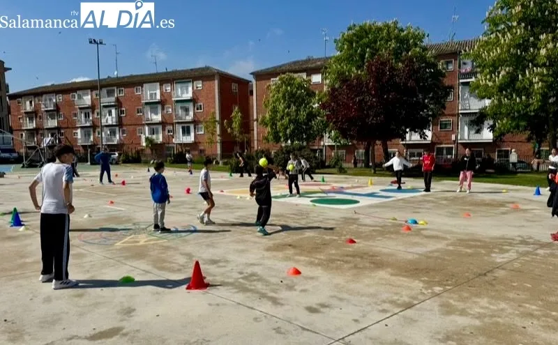 Día de la Educación Física en la Calle en Peñaranda