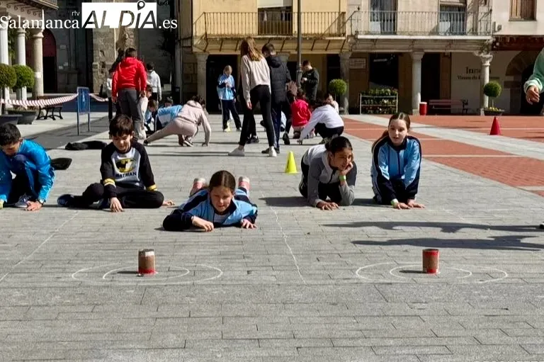 Día de la Educación Física en la Calle en Peñaranda