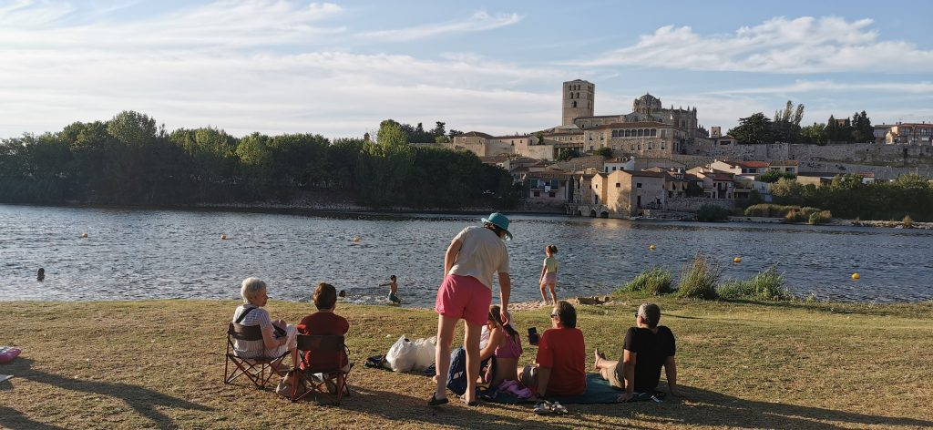 La playa fluvial para combatir la subida de temperaturas a solo una hora de Salamanca