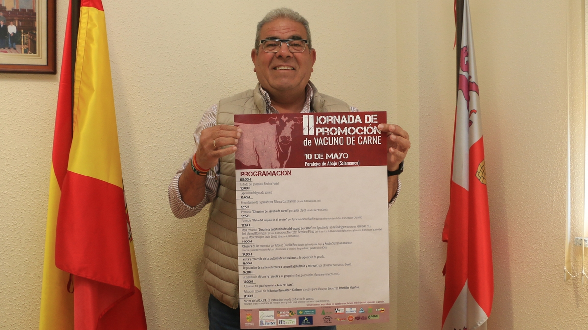 II Jornada de Promoción del Vacuno de Carne el 10 de mayo en Peralejos de Abajo