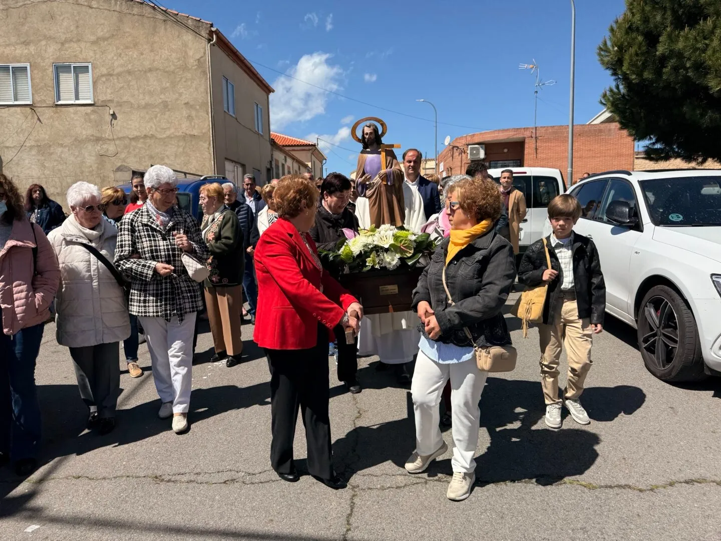 Guijuelo honra a San José Obrero con procesión y bailes tradicionales