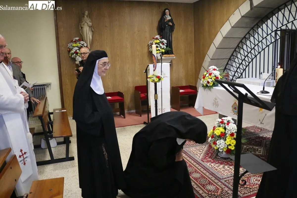 Ceremonia de Profesión Solemne de sor María Zhang Yuechun en el convento de Santo Toribio de Vitigudino / CORRAL