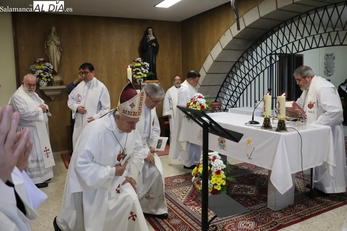 Ceremonia de Profesión Solemne de sor María Zhang Yuechun en el convento de Santo Toribio de Vitigudino / CORRAL