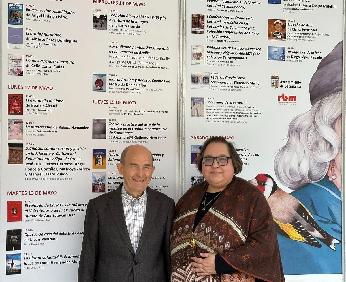 Presentación de obras de la UPSA en el marco de la Feria del Libro de Salamanca