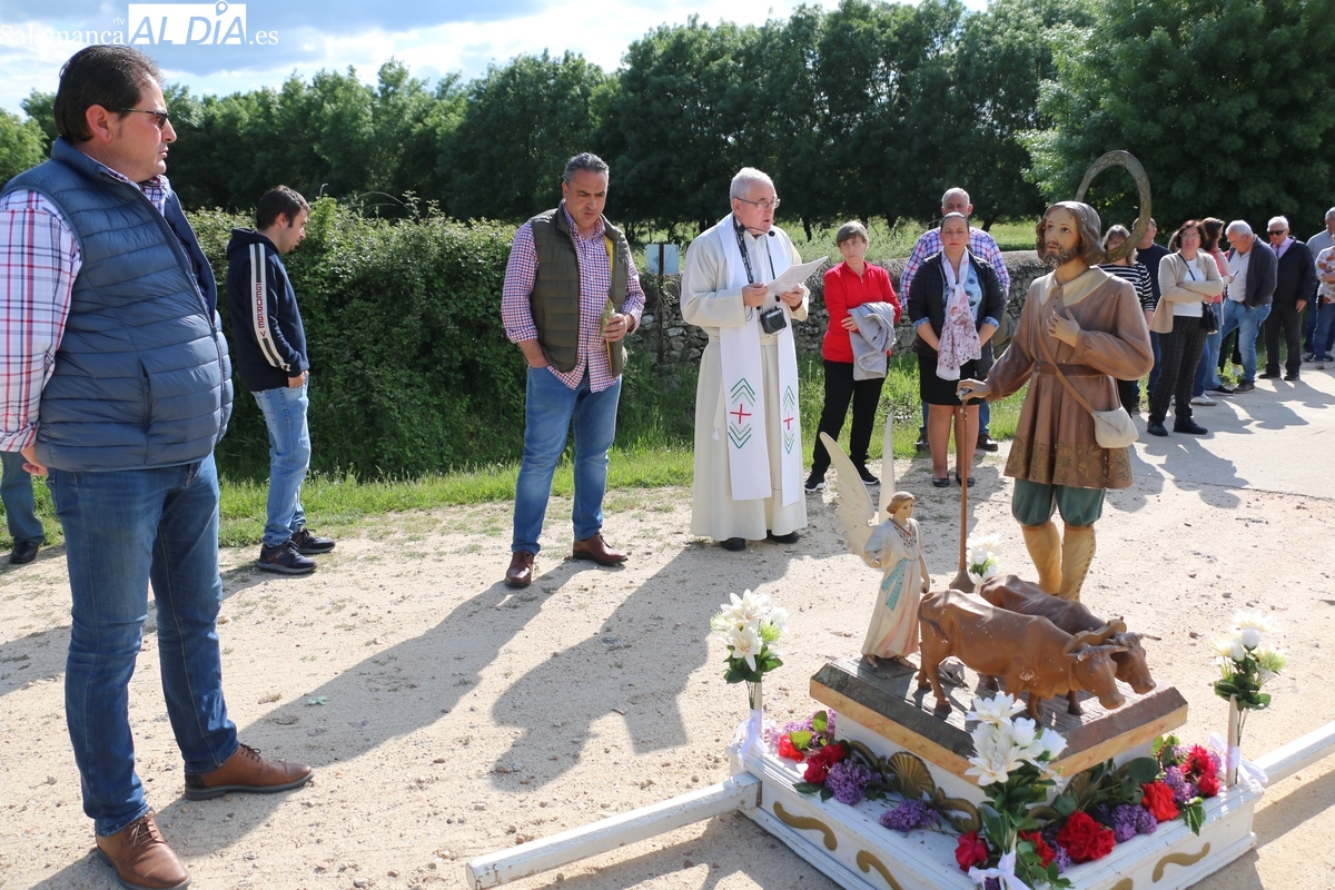 Bogajo celebra San Isidro: bendición y parrillada popular