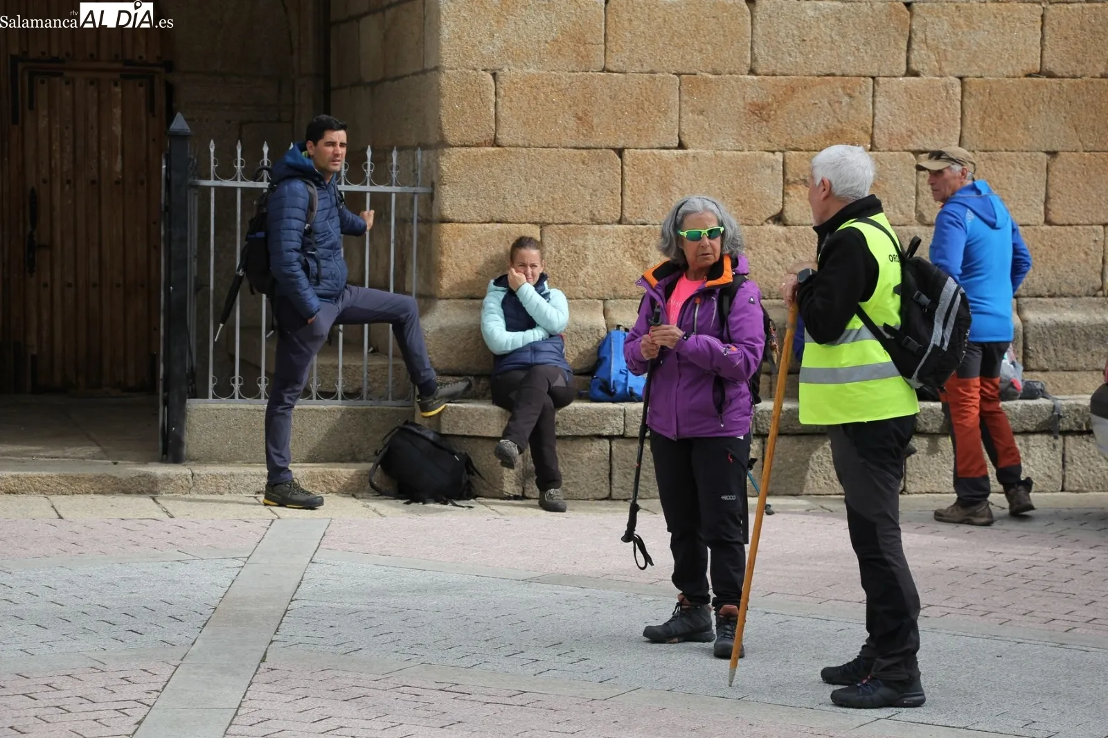 Marcha senderista en Saucelle