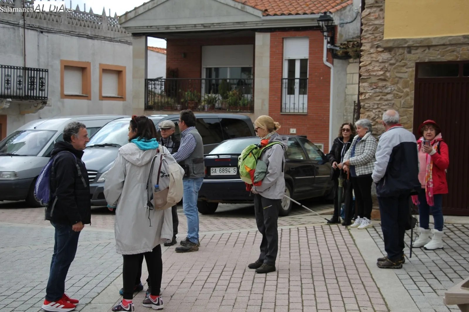 Marcha senderista en Saucelle