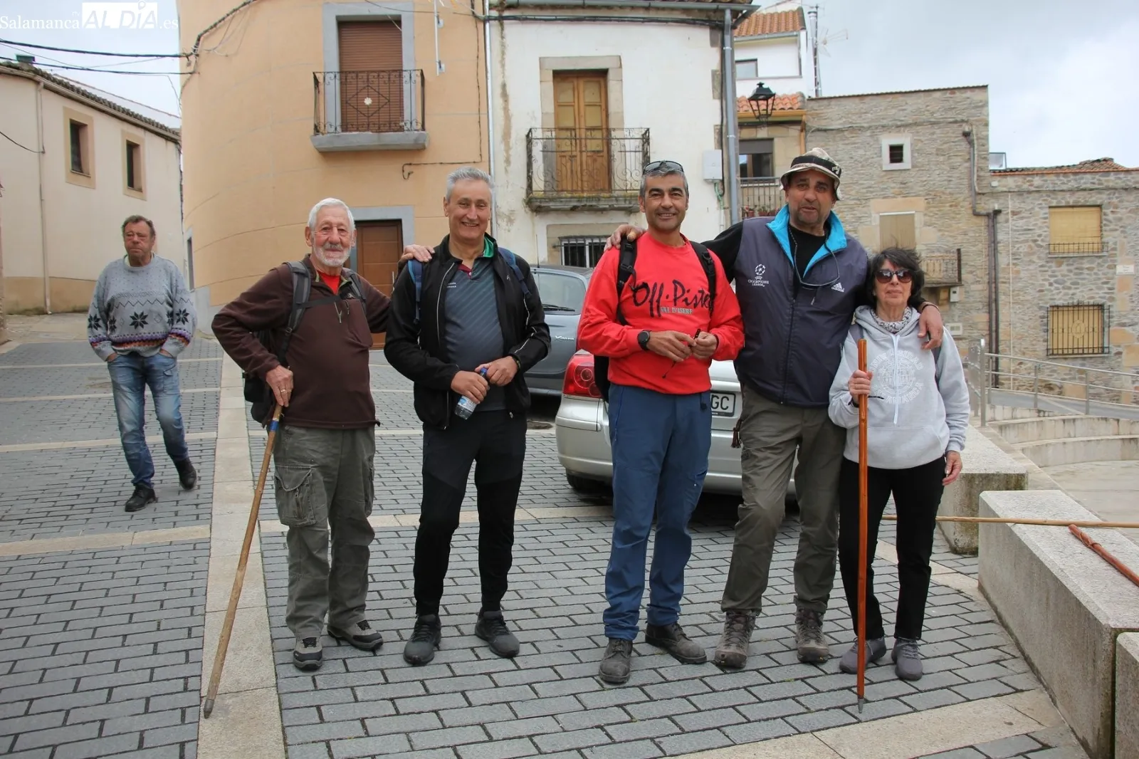 Marcha senderista en Saucelle