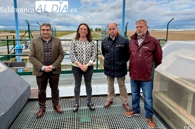 La consejera de Agricultura entrega las nuevas plantas solares a los regantes de La Armuña: Supone una gran transformación y un ahorro de hasta el 50% en la factura de la luz