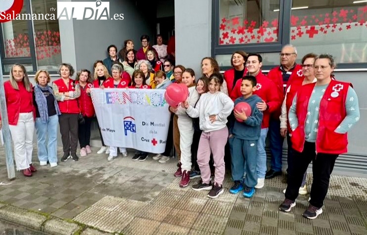 Peñaranda celebra el Día Mundial de Cruz Roja resaltando el sentimiento de humanidad que nos une y la imparcialidad de sus actuaciones