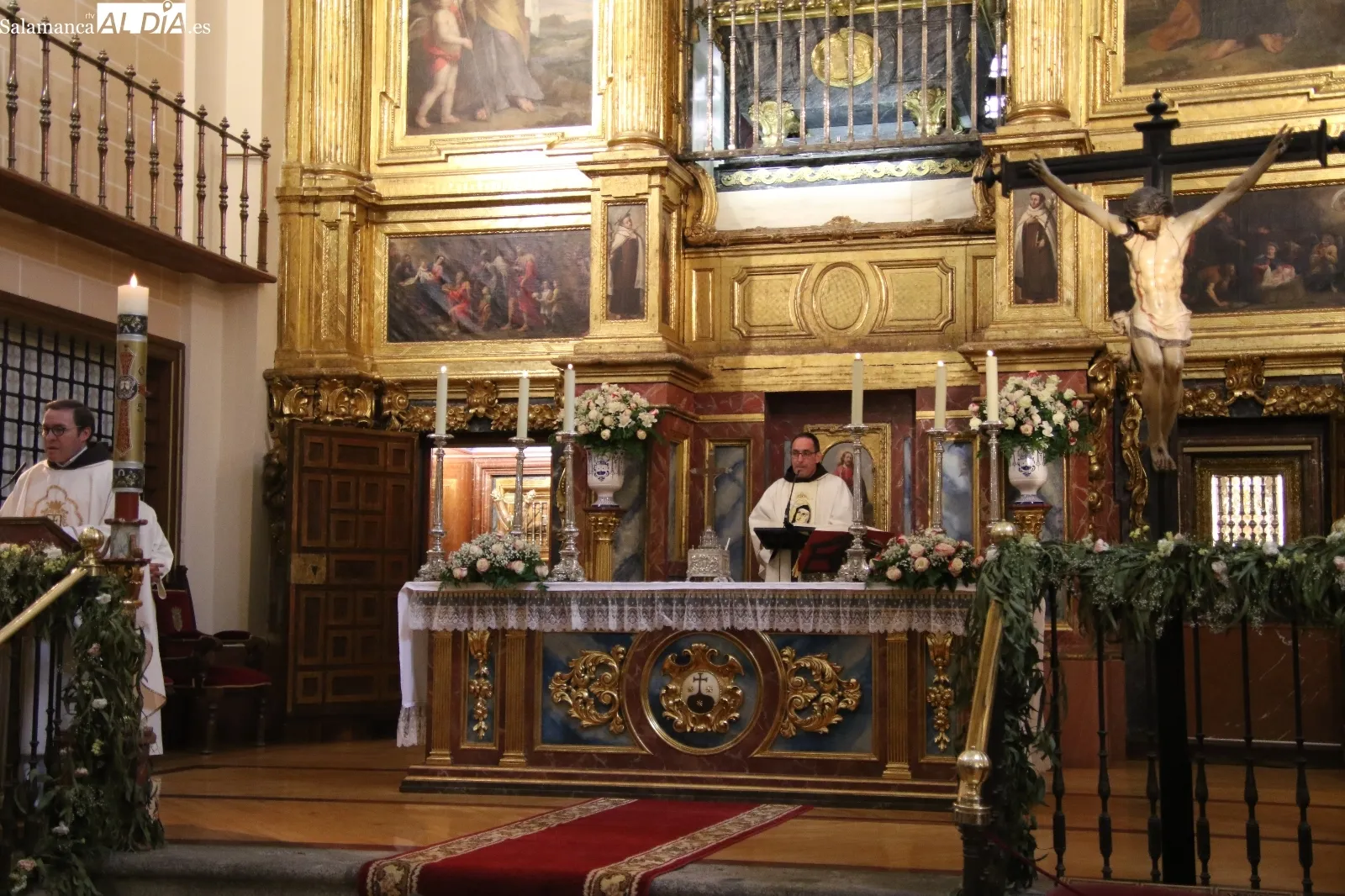 Foto 4 - Miguel M&aacute;rquez ensalza la valent&iacute;a de Santa Teresa para "romper murallas" y su legado de "paz desarmada"
