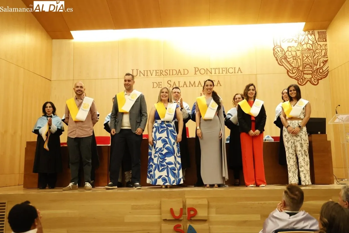Ceremonias de imposición de becas del Máster Universitario en Formación del Profesorado de ESO y Bachillerato, FP y Enseñanzas de Idiomas, y del Curso de Formación Pedagógica y Didáctica. Fotos: David Sañudo