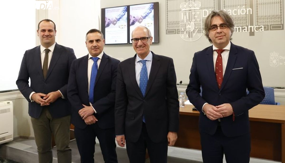 Presentación en la Diputación de Salamanca de la II Feria de Relevo Generacional. Foto de David Sañudo