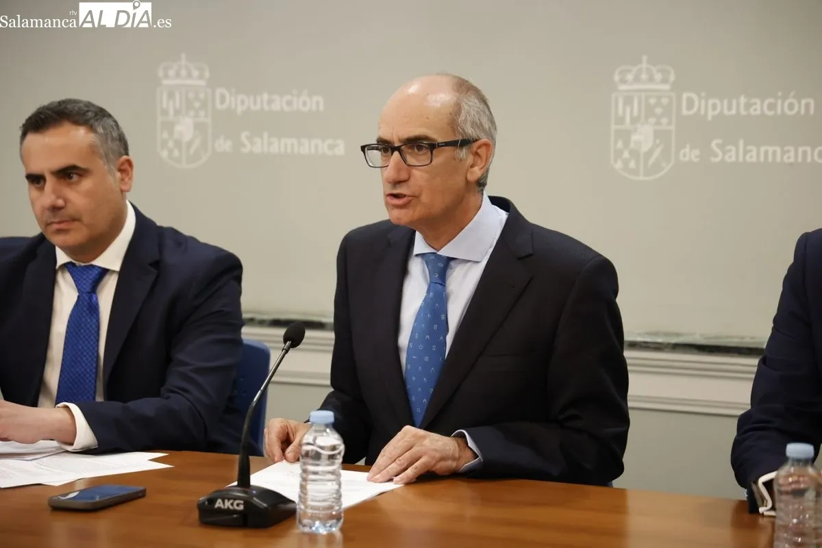 Presentación en la Diputación de Salamanca de la II Feria de Relevo Generacional. Foto de David Sañudo